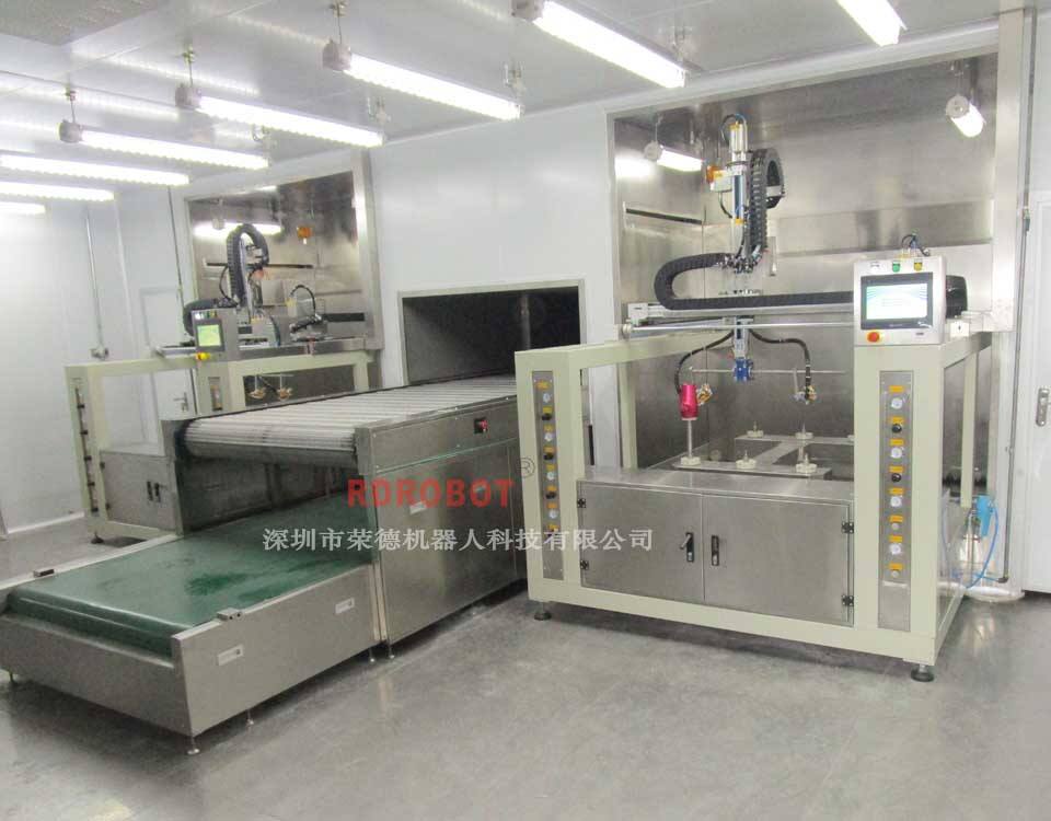 環(huán)保型水簾式自動噴漆室的結構裝置
